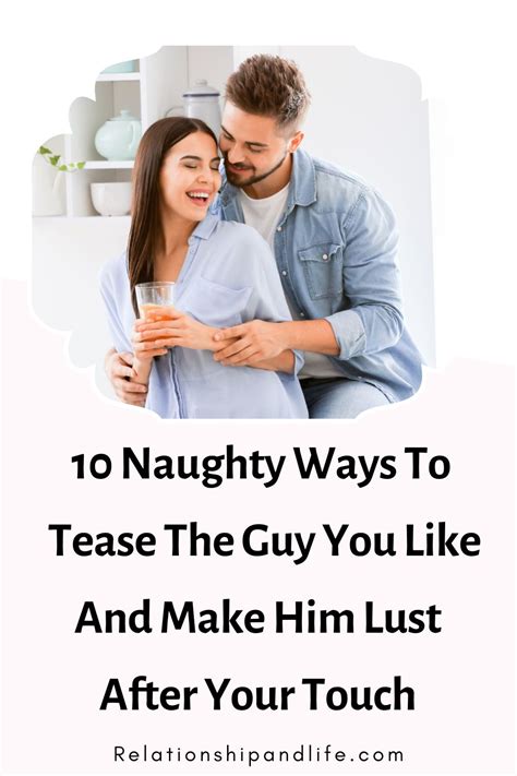 how to tease a guy